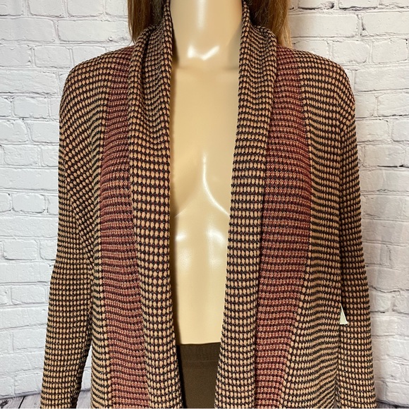 NWT New Love For Humanity Knit Open Front Cardigan Size XL - Picture 4 of 14
